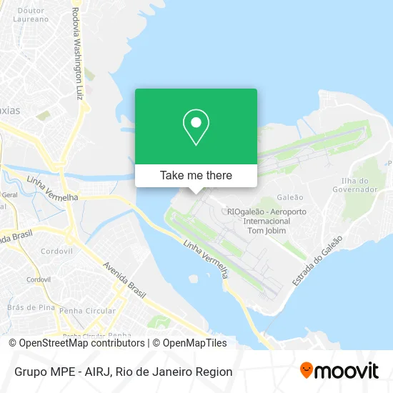 Grupo MPE - AIRJ map