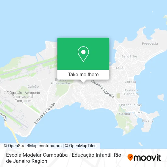 Escola Modelar Cambaúba - Educação Infantil map