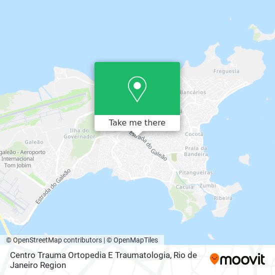 Mapa Centro Trauma Ortopedia E Traumatologia