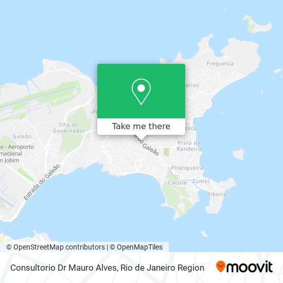 Mapa Consultorio Dr Mauro Alves