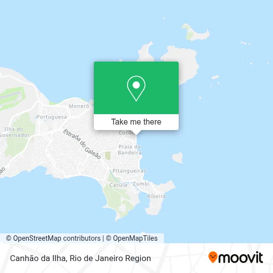Canhão da Ilha map