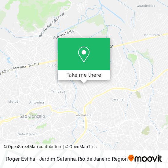 Mapa Roger Esfiha - Jardim Catarina