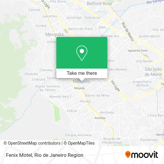 Fenix Motel map