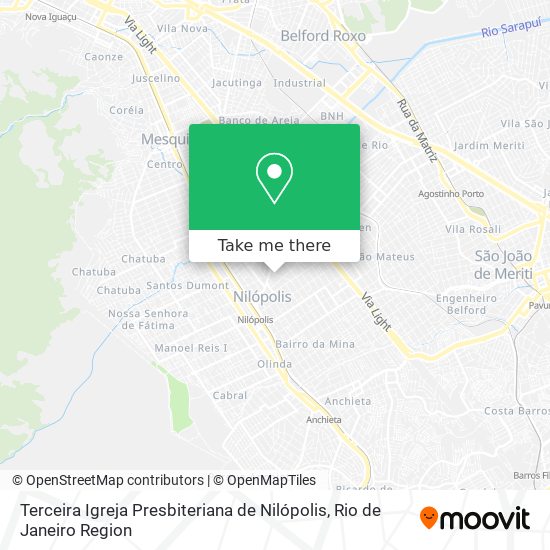 Terceira Igreja Presbiteriana de Nilópolis map