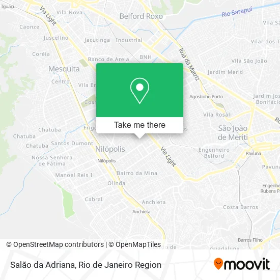 Salão da Adriana map