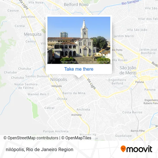 nilópolis map