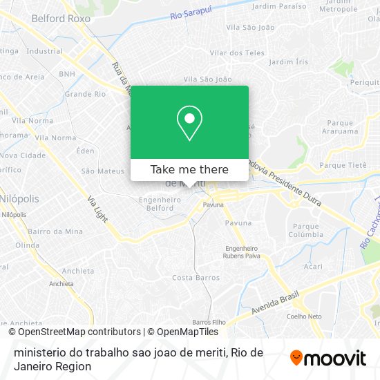 ministerio do trabalho sao joao de meriti map