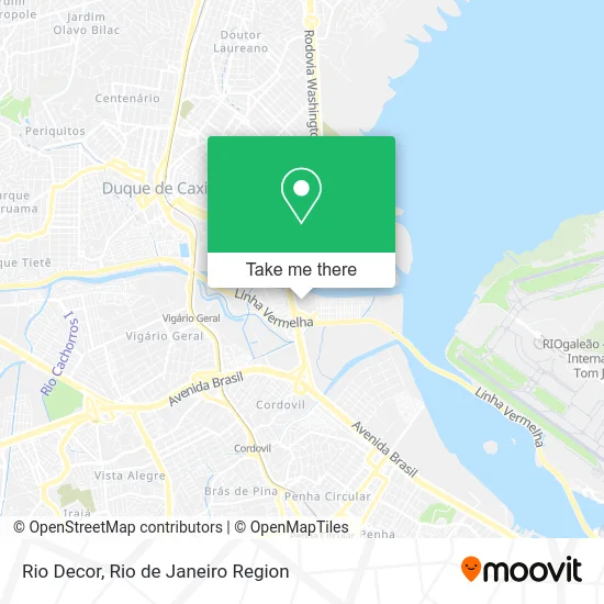 Rio Decor map