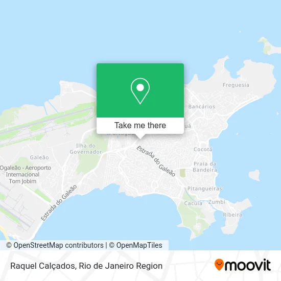 Raquel Calçados map