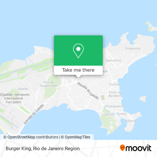 Burger King map