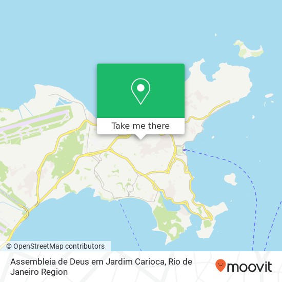 Assembleia de Deus em Jardim Carioca map