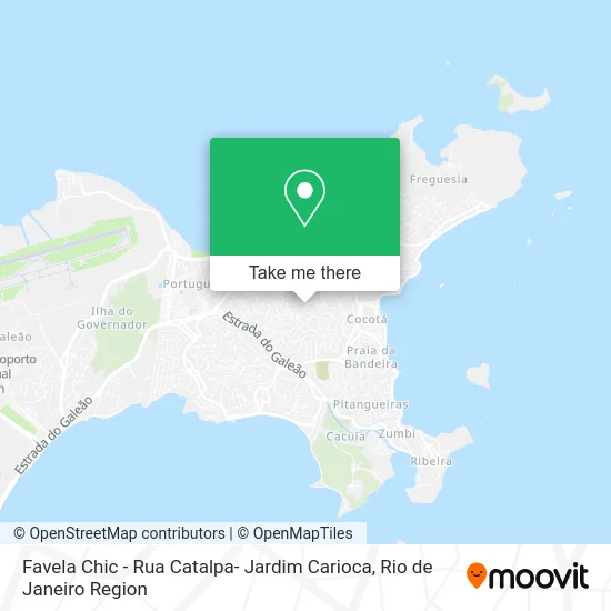 Favela Chic - Rua Catalpa- Jardim Carioca map