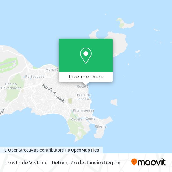 Posto de Vistoria - Detran map