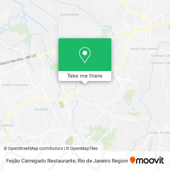 Feijão Carregado Restaurante map