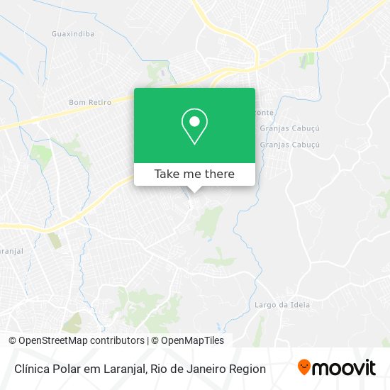 Clínica Polar em Laranjal map