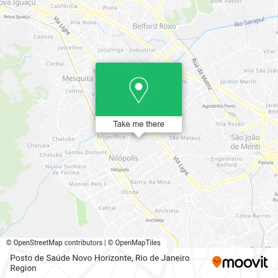 Posto de Saúde Novo Horizonte map