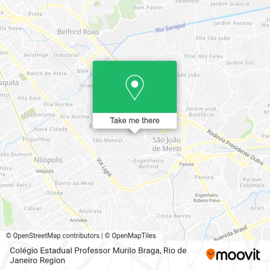 Colégio Estadual Professor Murilo Braga map