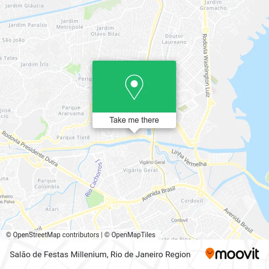 Salão de Festas Millenium map