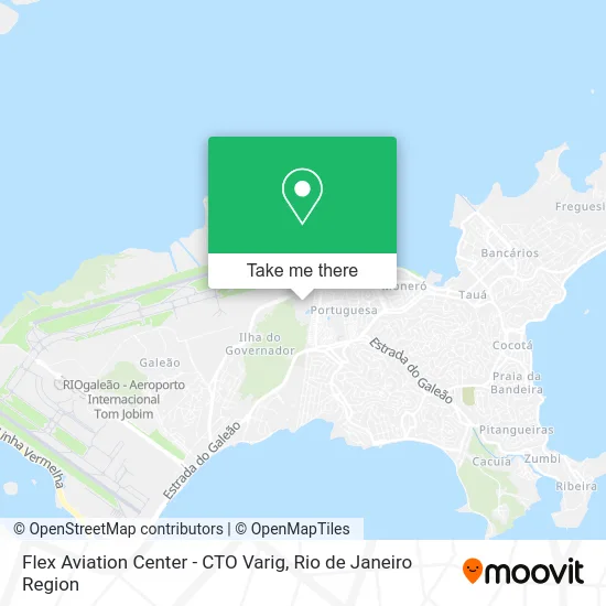 Flex Aviation Center - CTO Varig map