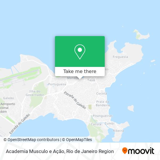 Mapa Academia Musculo e Ação