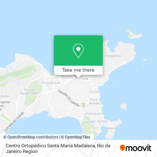 Centro Ortopédico Santa Maria Madalena map