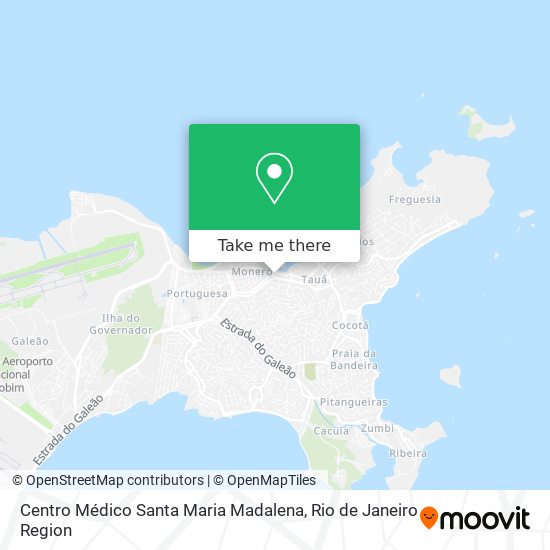 Centro Médico Santa Maria Madalena map