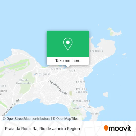 Praia da Rosa, RJ map