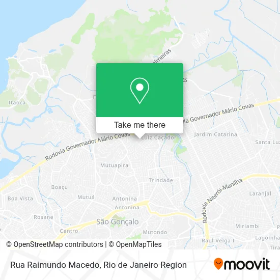 Rua Raimundo Macedo map
