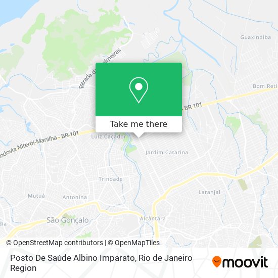 Posto De Saúde Albino Imparato map