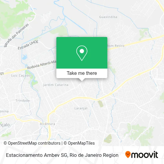 Estacionamento Ambev SG map