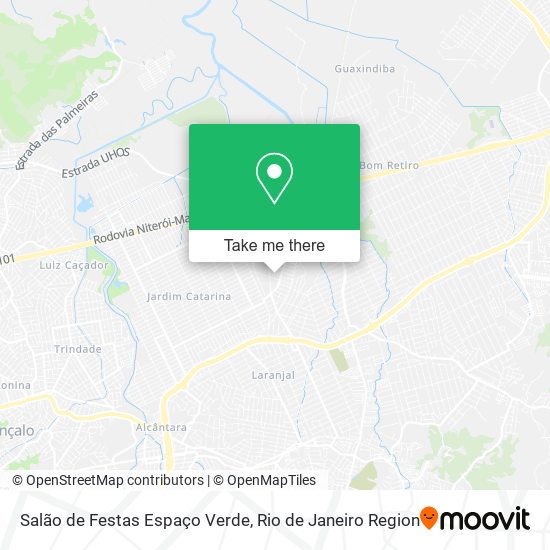 Salão de Festas Espaço Verde map