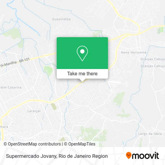 Supermercado Jovany map