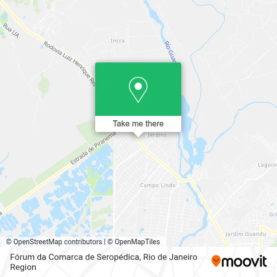 Fórum da Comarca de Seropédica map