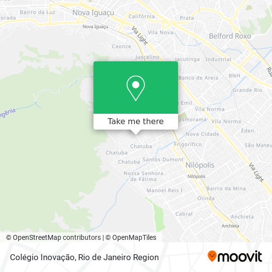 Colégio Inovação map