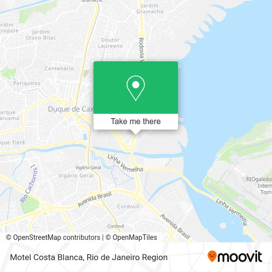 Motel Costa Blanca map