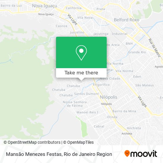 Mansão Menezes Festas map