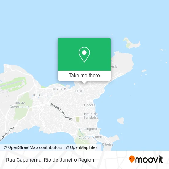 Rua Capanema map