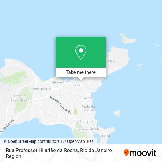 Rua Professor Hilarião da Rocha map