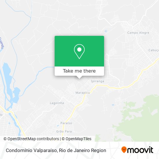 Condomínio Valparaíso map