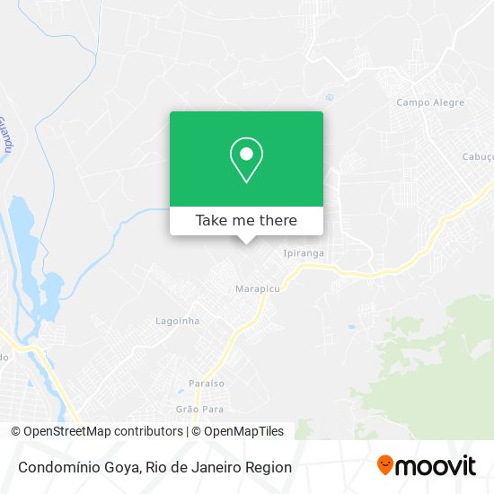 Condomínio Goya map