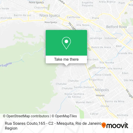 Rua Soares Couto,165 - C2 - Mesquita map