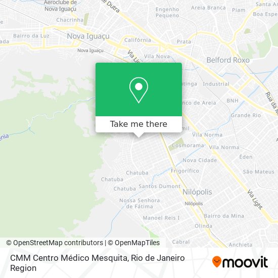 CMM Centro Médico Mesquita map