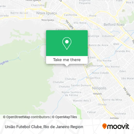 União Futebol Clube map