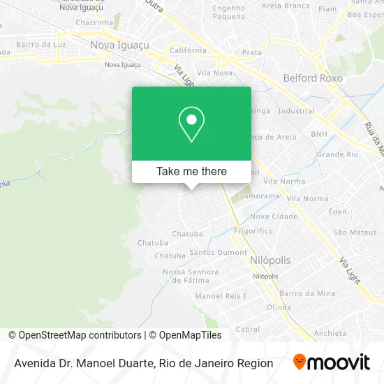 Avenida Dr. Manoel Duarte map