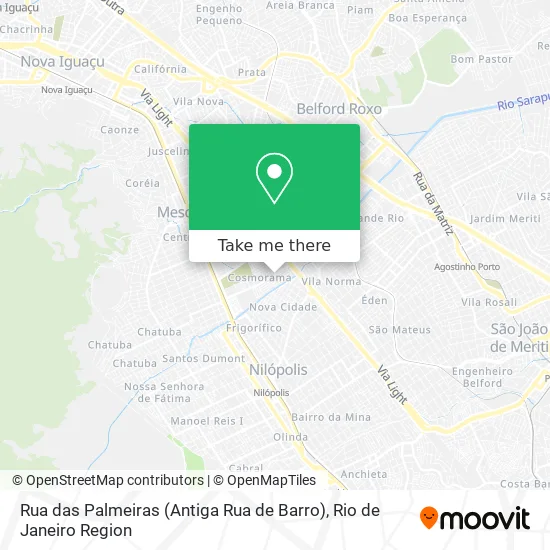 Rua das Palmeiras (Antiga Rua de Barro) map