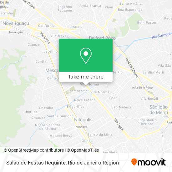 Salão de Festas Requinte map