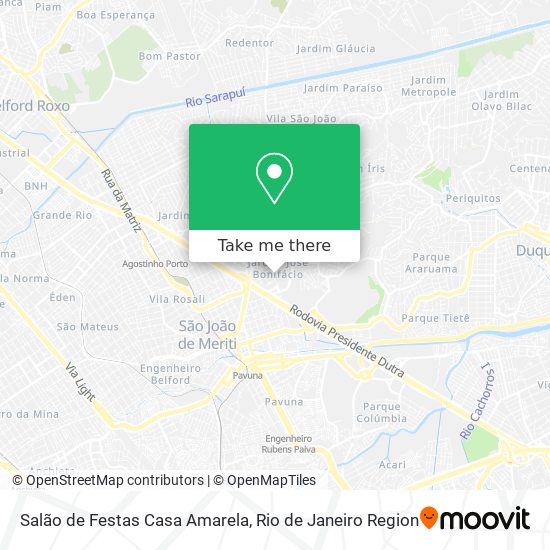 Salão de Festas Casa Amarela map