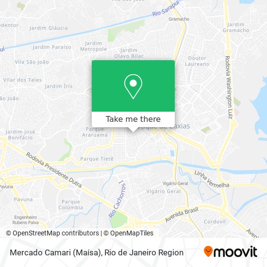 Mercado Camari (Maísa) map