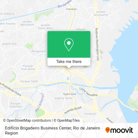 Edifício Brigadeiro Business Center map