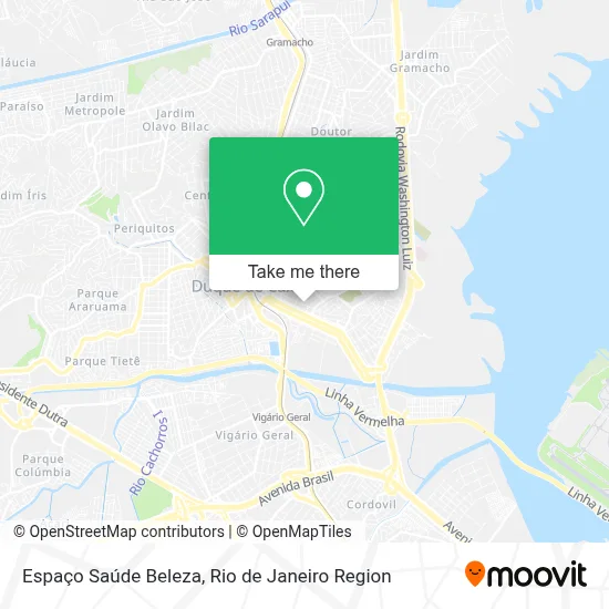 Espaço Saúde Beleza map